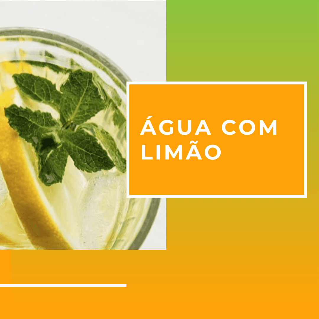 Água com limão