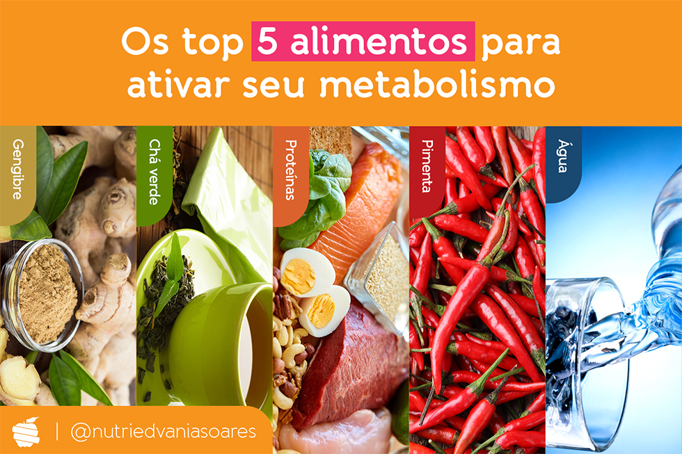 alimentos para ativar metabolismo