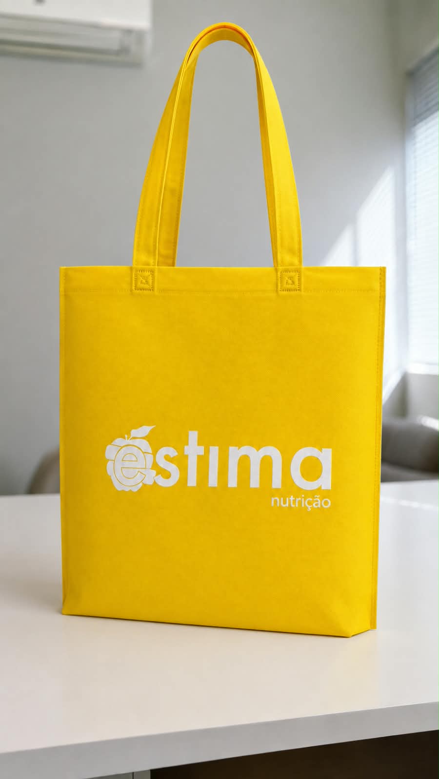 Bolsa amarela Estima Nutrição